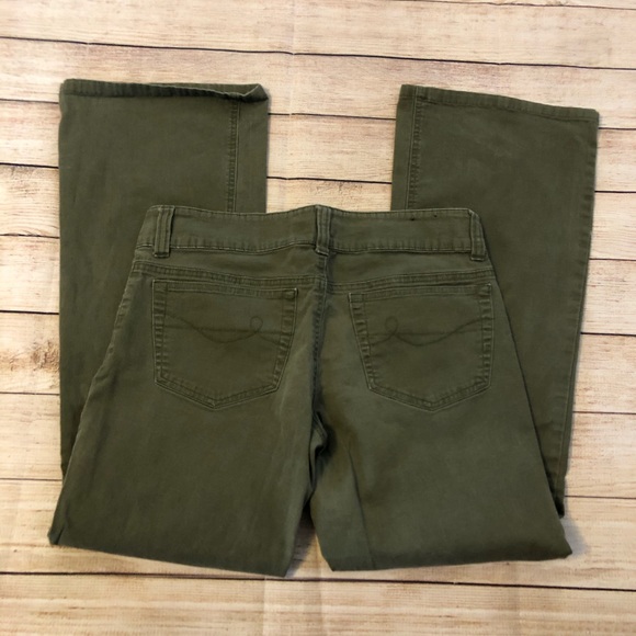 Y2 Jeans 42 Y2 Khaki Green Bootcut Jeans Poshmark